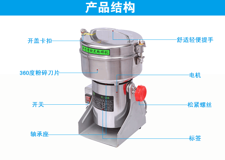 家用粉碎機結構